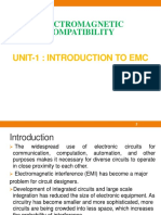 Electromagnetic Compatibility: Unit-1: Introduction To Emc