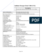 Ventilator Draeger Evita V300 - Spesifikasi Teknis PDF