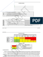 Job Safety Analysis: Task: Location: Class: Date