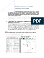 Tutorial For Harmonic Analysis Using CAEPIPE: General