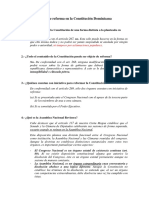 Procedimiento de Reforma A La Constitución