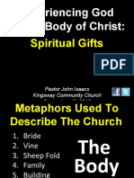 Xperiencing God in The Body of Christ:: Spiritual Gifts