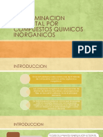 Contaminacion Ambiental Por Compuestos Quimicos Inorganicos