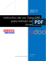 Instructivo Odoo Arkham V1