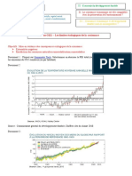 Correction Thème 3111 - Les Limites Écologiques de La Croissance