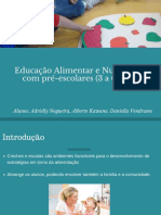 Educação Alimentar e Nutricional Com Pré Escolares (3 A 6 Anos)