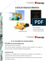 Prevención de Riesgos Mineros - Clase 3