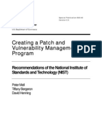 Creating A Patch and Vulnerability Management Program