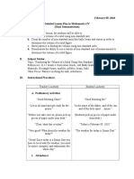 Final Demo Sample Lesson Plan