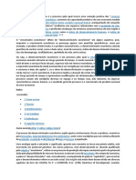 Desenvolvimento Econômico É o Processo Pelo Qual Ocorre Uma Variação Positiva Das