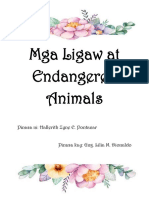 Mga Ligaw at Endangered Animals ESP