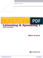 Cambridge English Skills Real Listening Indice