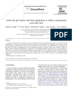 Mine Fire Gas Indices and Their Application To Indian Underground Coal Mine Fires