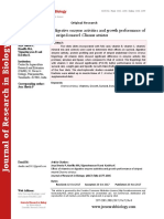 Effect of Vitamins On Digestive Enzyme Activities and Growth Performance of Striped Murrel Channa Striatus