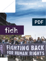 Rapport Annuel Fidh 2016