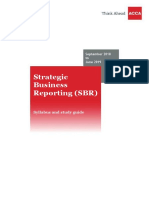 Strategic Business Reporting With Table Sepember 2018