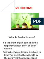 Passive Income