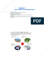 Chapter1-Matter and Measurements