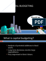 Capital Budgeting: Should We Build This Plant? Should We Build This Plant?