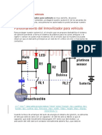 Inmovilizador para Vehículo