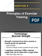 Principles of Exercise Training