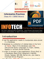 Chapter 6-DatabaseConnectivity Final