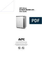 APC Silcon 60 80kW 208 480V User Guide PDF