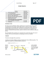 Atomic Spectra 1