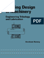 Libro Bearing Design in Machinery by A. Harnoy