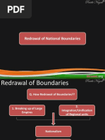 WH Unification Redrawal Boundries Italy Germany