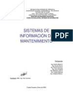 Sistema Informacion Mantenimiento