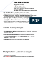 TOEFL Reading Strategies