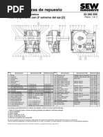 Reductor Trasl Delantero CV06K127A Ratio 40.19