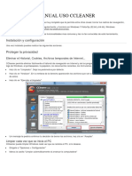 Manual de Uso Ccleaner