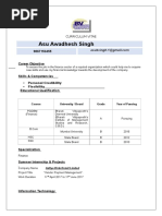 Asu Singh Finance