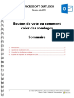 Microsoft Outlook - Bouton de Vote Ou Comment Créer Des Sondages