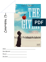 The Giver Week 4 Booklet