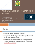 K22 - Senior - Medical Nutritional Therapy For Stroke