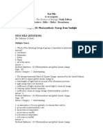 Ch10 Test File-Photosynthesis