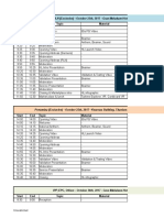 Agenda & Timeline (Excel Version)