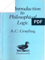 An Introduction To Philosophical Logic 2nd Ed