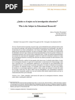 Sujeto Eb Investigacion Educativa PDF