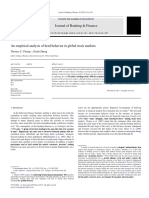 Journal of Banking & Finance: An Empirical Analysis of Herd Behavior in Global Stock Markets