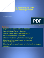 4.release How To Intensify Basal Insulin With Premix and Basal Bolus Approach