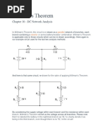 Millman's Theorem: Chapter 10 - DC Network Analysis