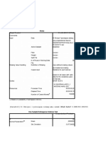 Npar Tests: Npar Tests /K-S (Normal) Res - 1 /missing Analysis