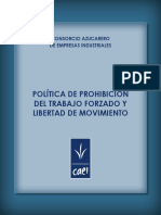 Politica Prohibicion Trabajo Forzado