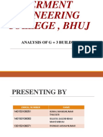 Analysis of G+3 Building