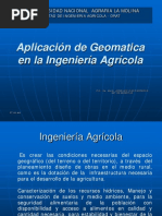 Aplicacion de Geomatica en Ing. Agricola