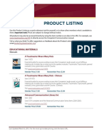 Toastmasters International Product Catalogue